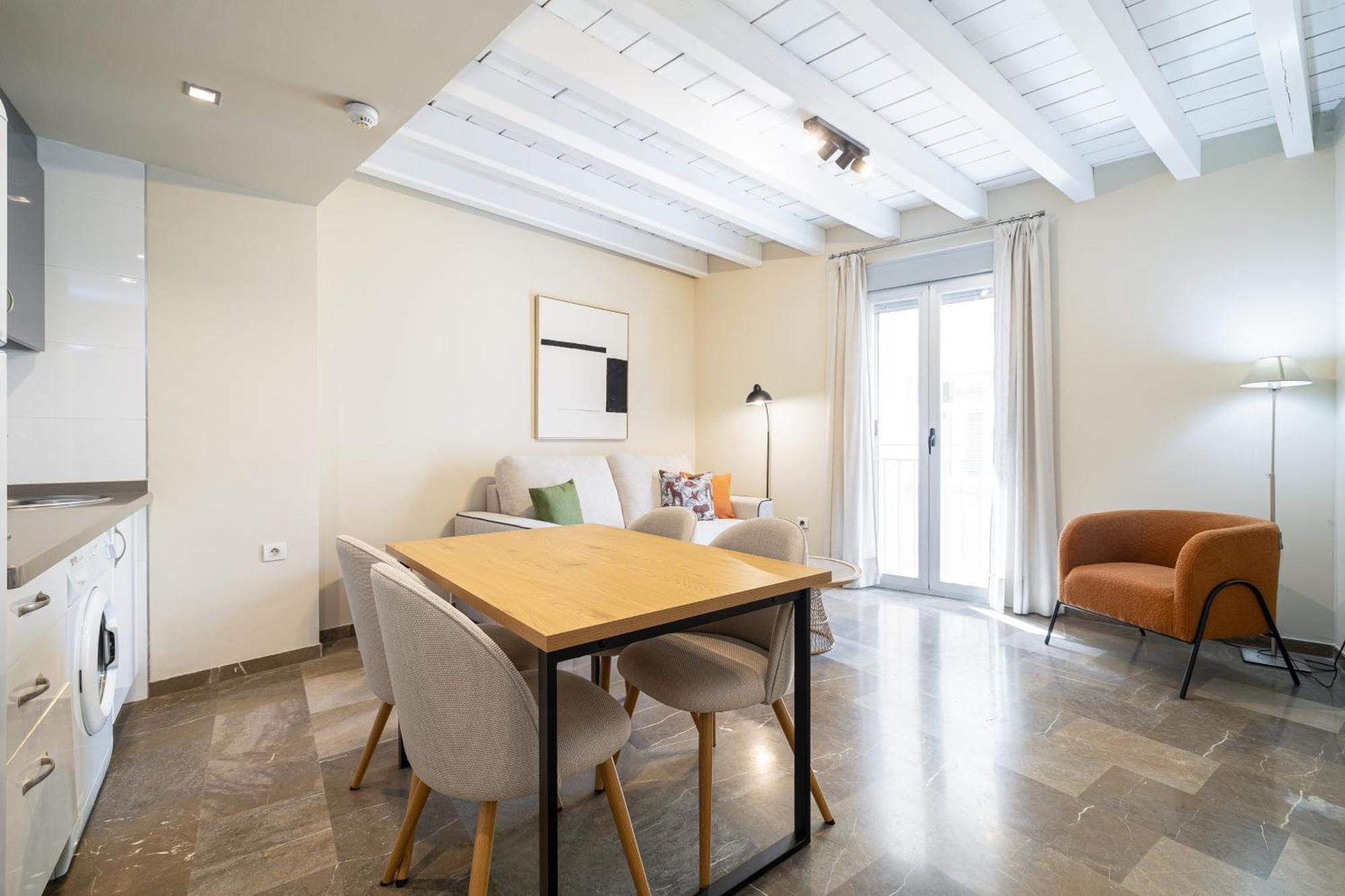 Apartamento de 1 dormitorio
